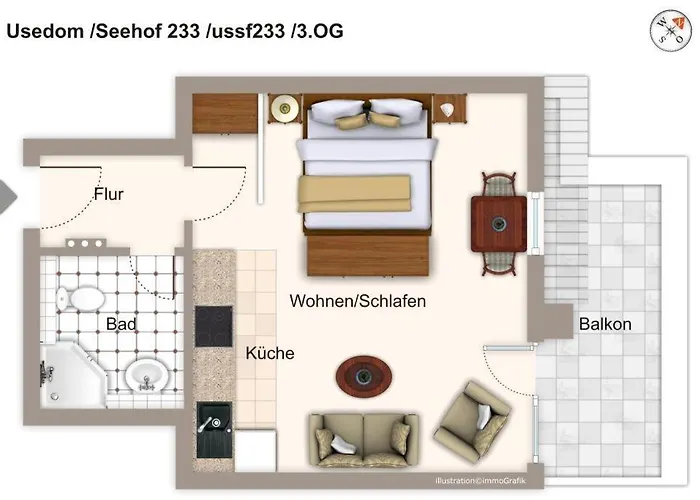 Seehof Seehof 233 * Heringsdorf